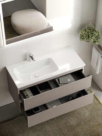 Тумба под раковину Sancos  Snob R SNR100LSM Doha Soft